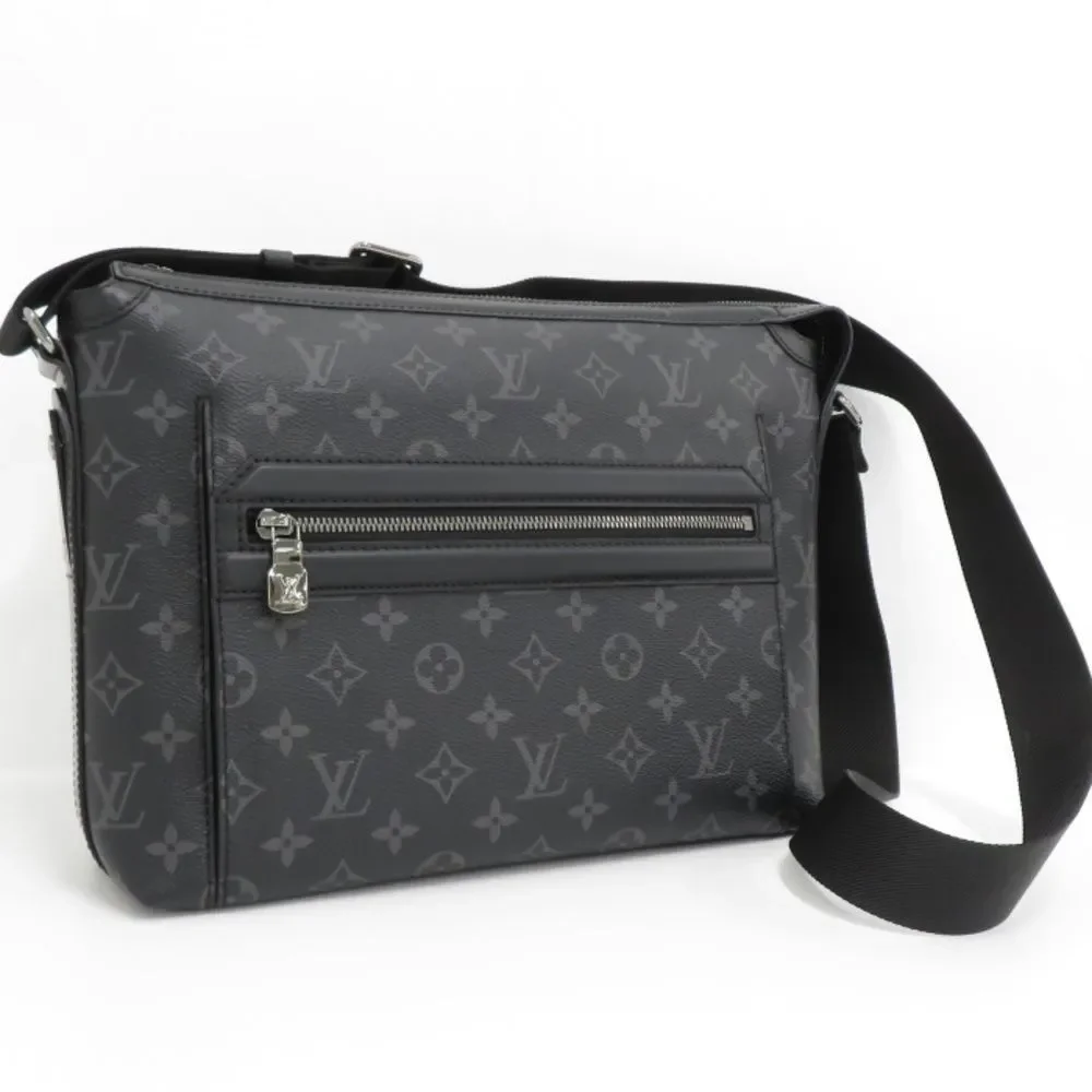 Louis Vuitton Odysse Messenger PM Monogram Eclipse Black Shoulder Bag